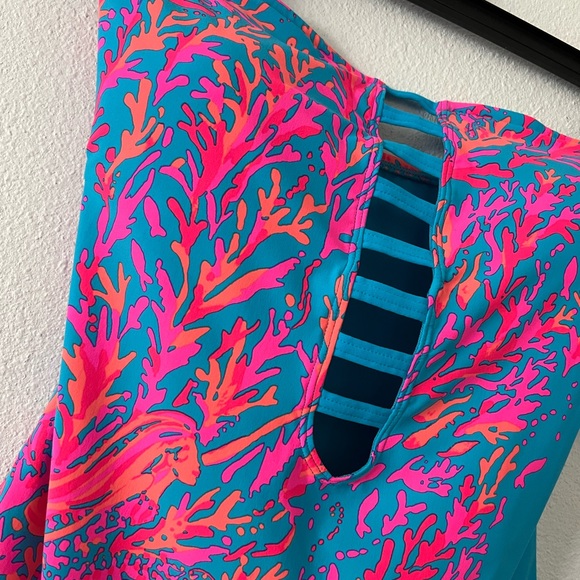 {Lilly Pulitzer} Brand New Teslee Convertible One Piece Swimsuit - Picture 10 of 12